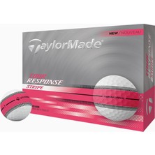 Taylor Made Tour Response Stripe Golf Topu Yumuşak Urethane Kaplama Premium Seri
