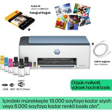 Hp Smart Tank Kablosuz Renkli Tanklı Yazıcı Baskı Tarama Fotokopi Wi-Fi Airprint Destekli Mürekkep Püskürtmeli Çok Fonksiyonlu Ekonomik Akıllı Yazıcı