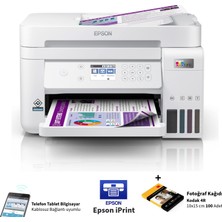 Epson Çok Fonksiyonlu Renkli Tanklı Wi-Fi Yazıcı Çift Yönlü Baskı Tarama Adf Özellikli Ethernet USB Bağlantılı Renkli LCD Ekranlı Akıllı Tank Yazıcı