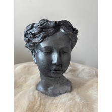 AGAPI Gümüş Büst Saksı