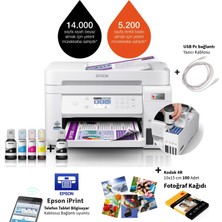 Epson Renkli Tanklı Yazıcı Otomatik Çift Taraflı Baskı Adf Otomatik Belge Besleyici Wi-Fi Ethernet USB Bağlantılı Çok Fonksiyonlu Profesyonel Ofis Tipi Yazıcı