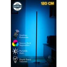 Mumy Design Mumy Desing 120 cm Dekoratif Köşe LED Lambader Rgb Kumandalı 16 Renk Ayaklı LED Işık