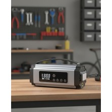 SHC4200 Yolda Kalmaya Son Dijital Ekranlı Akü Hava Kompresörü Çok Fonksiyonlu Acil Güç Ünitesi