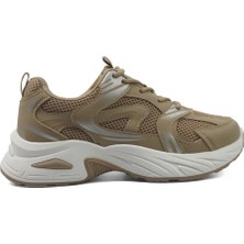 Butigo 25S-003 6fx Bej Kadın Spor Ayakkabı