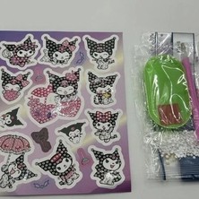 Kuromi Sticker Elmas Boyama Modeller Kuru