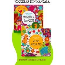 Parodi Yayınları Çocuklar Için Mandala - Mandala Bahçesi & Renk Avcıları - 2li Set