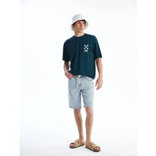 Lc Waikiki Yeni Sezon Standart Kalıp Erkek Jean Şort