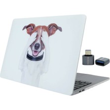 McStorey Macbook Air M1 Kılıf 13INÇ DOG01NL Touchıdli M1 Air A2337 A2179 A1932 ile Uyumlu