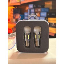 Yenilzd Tekduy Mercekli LED Ampul 12V 93 BEYAZ24LED 21W 6000K1156-24 Ledli Apex Beyaz