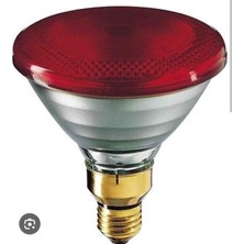 General Electric General Elektrik PAR38 80 Watt  Akkor Flemanlı E27 Duy 220V Isıtıcı,havuz,spot, Infrared Çok Amaçlı Normal Ampul