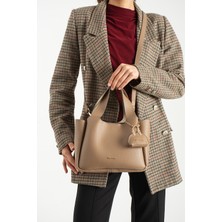 MEGA Silindir Model Kadın Çanta – El, Omuz ve Çapraz Askılı Günlük Çanta