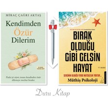 İndigo Kitap Kendimden Özür Dilerim - Bırak Olduğu Gibi Gelsin Hayat, Caprice B112 Kalem Hediyeli