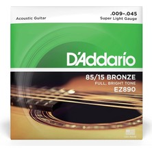 D'Addario Daddario EZ890 Akustik Gitar Teli