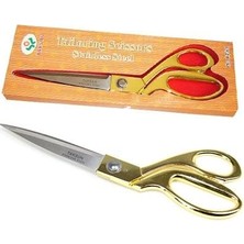 My Best Store Profesyonel Terzi Makası - Altın Saplı Makas Büyük Boy