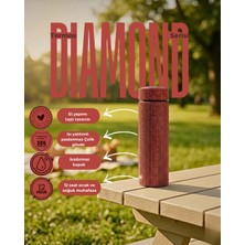 Vacuum Bottle Diamond Taşlı Paslanmaz Çelik Termos 500ML