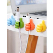 My Best Store El Şeklinde Kablo Tutucu 30 Adet