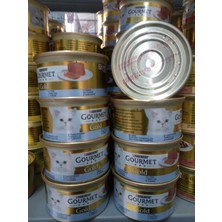 Purina Yeni Multi Paket Gourmet Gold Kıyılmış Kedi Konserve Ton Balıklı 85 Gram x 72 Adet