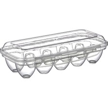 My Best Store Ieg™  10 Bölmeli Kilitli Kapaklı Yumurtalık Saklama Kutusu YU110