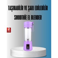 SHC4200 Şarjlı 380ML Portatif Smoothie Blender USB Mini Shake Yapıcı