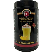 PremiumPort Muz Aromalı Milkshake Tozu 1 Kg, Eşsiz Tad ve Kıvam Için Ideal