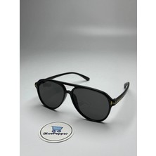 Toms V12 | Güneş Gözlüğü Siyah Çerçeve Siyah Cam Renk Damla Model 58 Ekartman