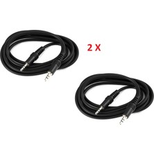 My Best Store 2 Adet Aux Kablosu 100 cm