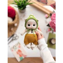 Elizi Dünyası Amigurumi Bahçivan Kedi Mırnav
