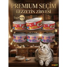 Supreme Cat Gurme Serisi 6'lı Avantaj Paketi - 85 gr x 6 Adet Karışık