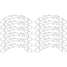 Allivo Honda Pcx Sticker Etiket Modeli Jant