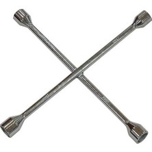 My Best Store Dörtlü Bijon Anahtarı Krom Çelik Tam Profesyonel Lokmalı Bijon Tüm Araçlar Içindir