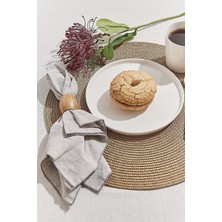 Paşabahçe Solid Porselen Pasta Tabağı Beyaz - 1 Adet