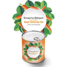 My Best Store Ieg™  Konserve Bahçem Evde Konservede Havuç Yetiştirme Büyütme Kiti