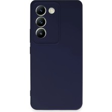 SHC4200 V30 Lite 4g Kılıf First Silikon - Lacivert