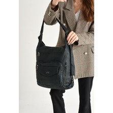 571 Collections Çanta Kadın Sırt ve Omuz Çantası – Geniş Hacimli Çok Cepli Günlük Çanta