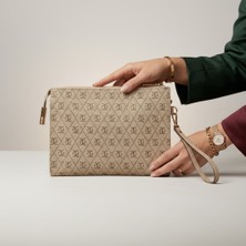 EYCH Kadın Casual Clutch Çanta – Günlük Şık Portföy Çanta, Minimal El Çantası