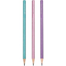Danacı Kırtasiye Faber-Castell Sparkle Kurşun Kalem 3 Adet Çok Renkli Setli Ürün