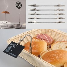 My Best Store Ieg™  Paslanmaz Çelik Çift Kafa Timsah Klips – Isıya Dayanıklı Sinek Kovucu Bobin Tutucu &