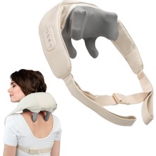 My Best Store Ieg™  Elektrikli Boyun ve Sırt Masaj Aleti Kablosuz Boyun ve Omuz Yoğurma Masaj Yastığı