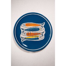 Paşabahçe Sardines Seramik Pasta Tabağı - 1 Adet