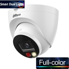 SHC4200 Dahua IPC-HDW1249T-S-IL, 2mpix, 2,8mm Lens, Sd Kart, Dual Light, H265+, 30MT Gece Görüşü, Dah