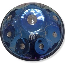Hang Drum Arsha Titanium Grade A Gümüş Mavi