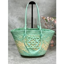 Ges Shop Kadın Hasır Plaj Günlük Çanta