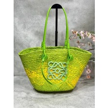 Ges Shop Kadın Hasır Plaj Günlük Çanta