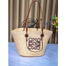 Ges Shop Kadın Hasır Plaj Günlük Çanta