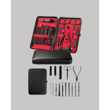 My Best Store Şık Kutu Tasarımlı 17 Parça Manikür Pedikür Seti Dayanıklı ve Hijyenik