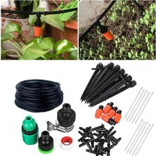 My Best Store Mikro Damlama Sulama - Bahçe Sulama Hortum Seti 10 Metre Hortum ve Parçaları
