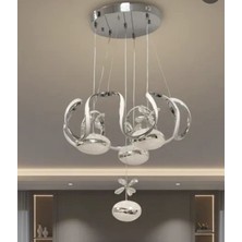 Yeni Model 3+1 A Kalite Lüx LED Avize 3 Işık Seçeneği