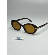 Toms V9 | Güneş Gözlüğü Cateye Model Kahve Çerçeve Kahve Cam Renk 52-18-140