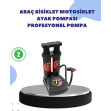 My Best Store Çok Amaçlı Ayaklı Lastik Pompası Yüksek Hassasiyetli