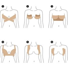 SHC4200 Göğüs Dikleştirme Bandı S Beden 2.5 Cm.